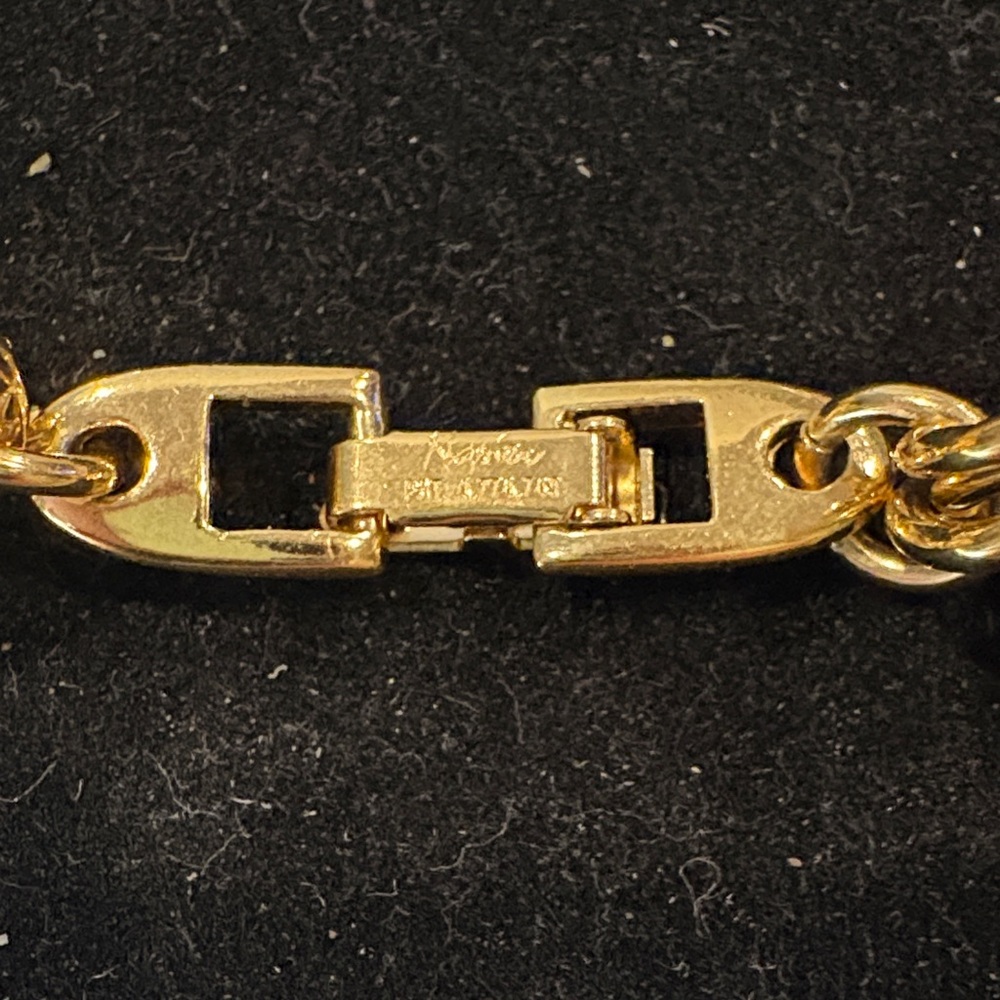 Napier Gold-Tone Chain Necklace & Bracelet - Picture 6 of 6